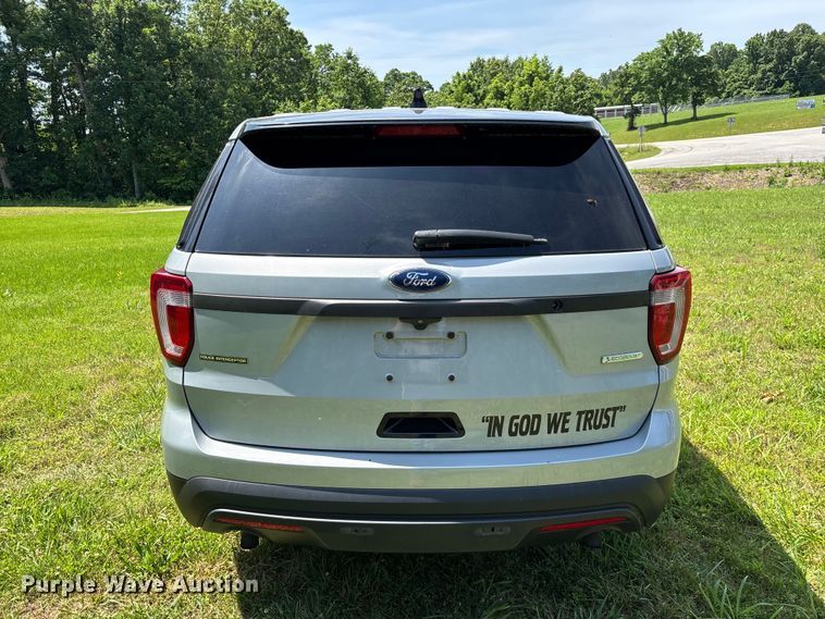 image for item FG0431 2017 Ford Explorer Police SUV