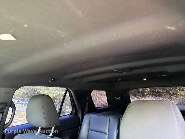 image for item FG0431 2017 Ford Explorer Police SUV