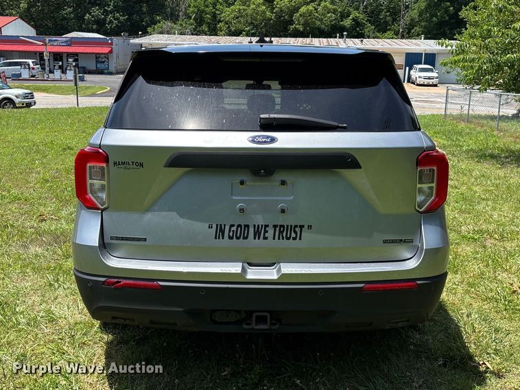 image for item FG0433 2021 Ford Explorer Police SUV