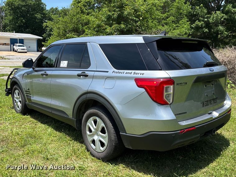 image for item FG0433 2021 Ford Explorer Police SUV