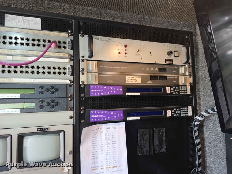 image for item FH6146 1990 Volvo FE613 satellite communication truck