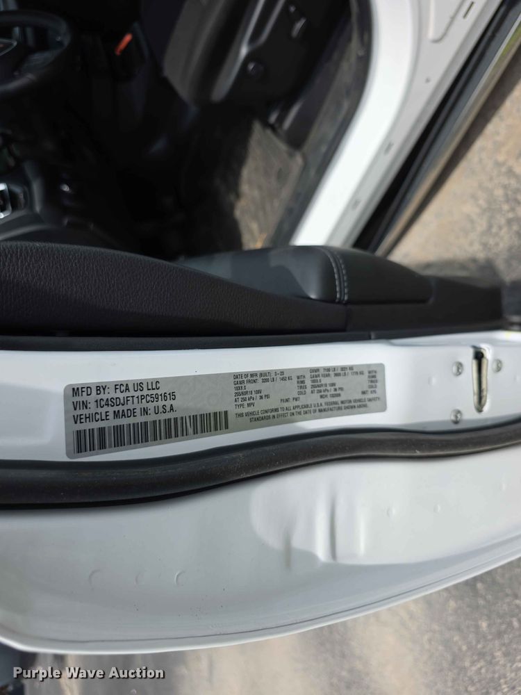 image for item FH6149 2023 Dodge Durango SSV SUV