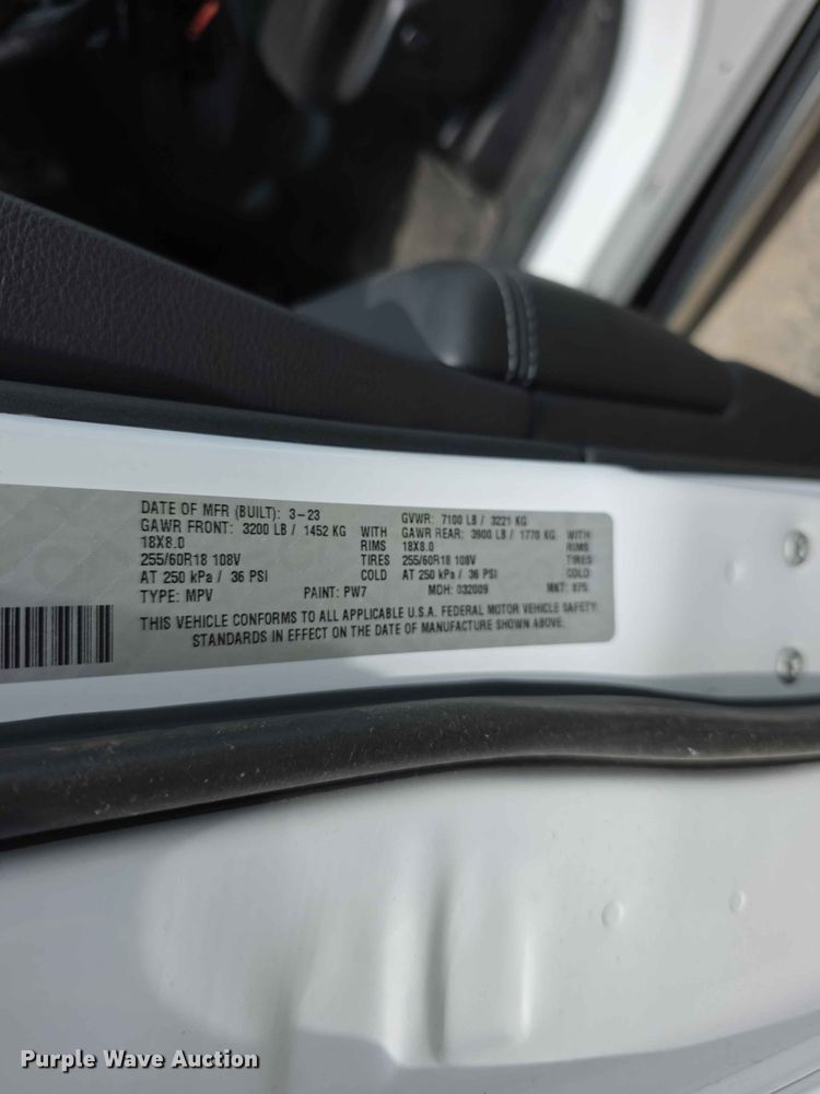 image for item FH6149 2023 Dodge Durango SSV SUV