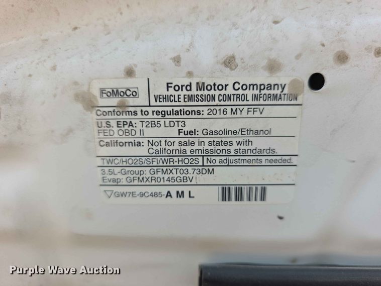 image for item FH6152 2016 Ford Explorer SUV