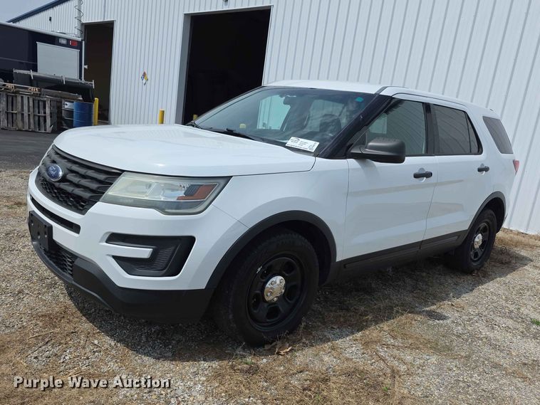 image for item FH6155 2016 Ford Explorer Police Interceptor SUV