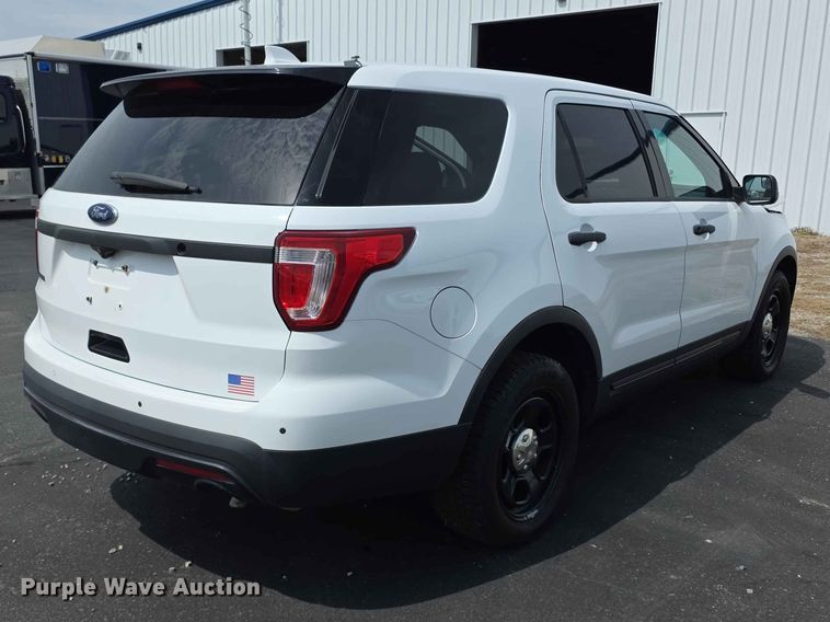 image for item FH6155 2016 Ford Explorer Police Interceptor SUV