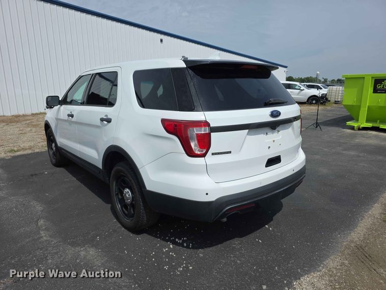image for item FH6155 2016 Ford Explorer Police Interceptor SUV