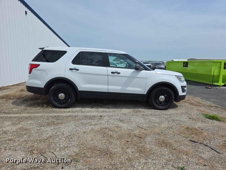 image for item FH6155 2016 Ford Explorer Police Interceptor SUV