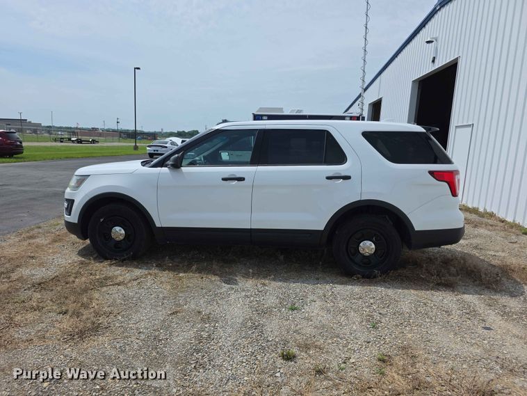 image for item FH6155 2016 Ford Explorer Police Interceptor SUV
