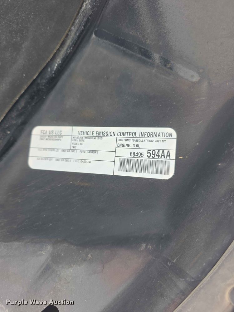 image for item FH6161 2021 Dodge Durango SSV SUV