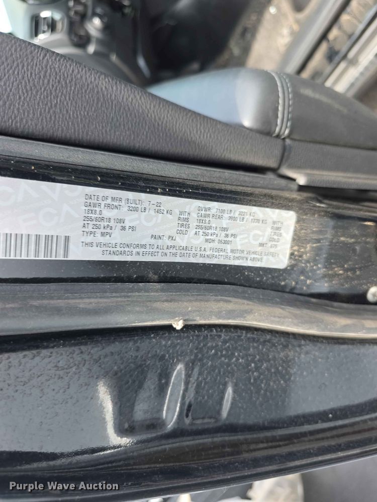 image for item FH6210 2022 Dodge Durango SSV SUV