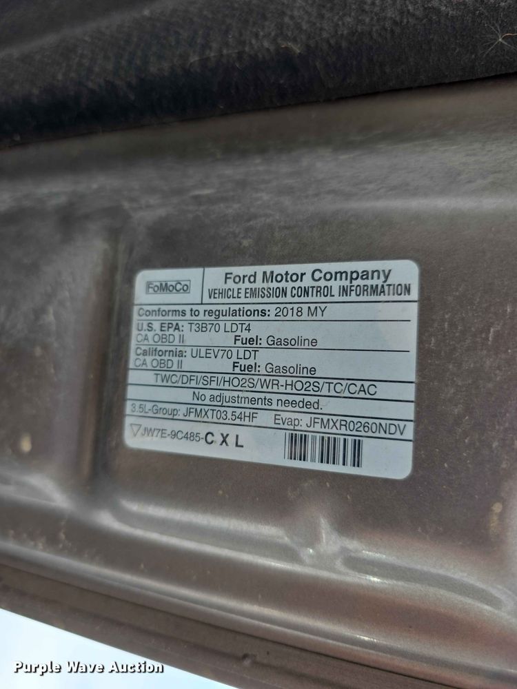 image for item FH6211 2018 Ford Expedition  SUV