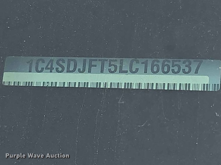 image for item FH6212 2020 Dodge Durango SSV SUV