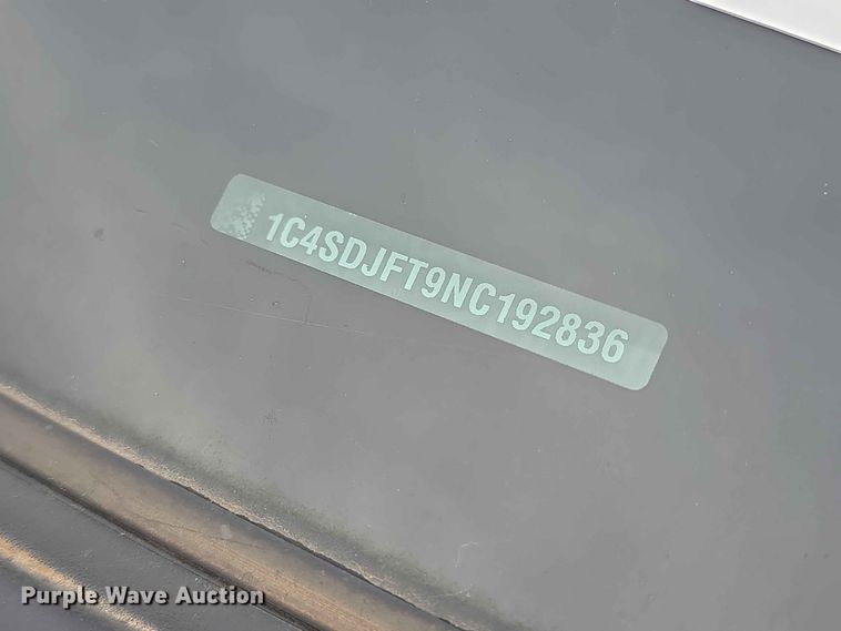 image for item FH6215 2022 Dodge Durango SSV SUV