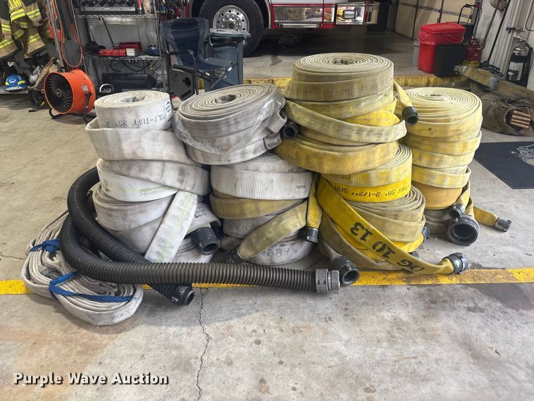 image for item FI0208 Approximately 50 Fire Hoses