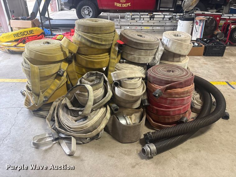 image for item FI0208 Approximately 50 Fire Hoses