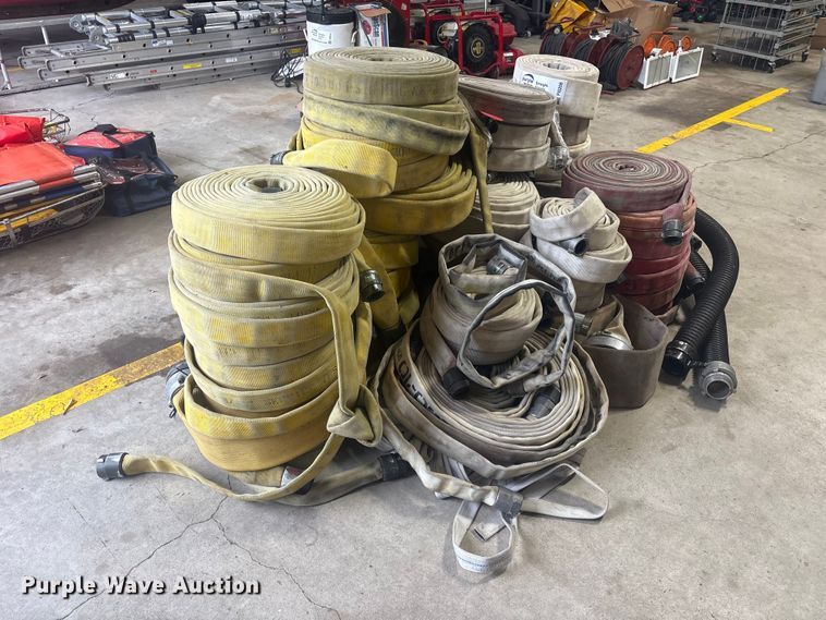image for item FI0208 Approximately 50 Fire Hoses