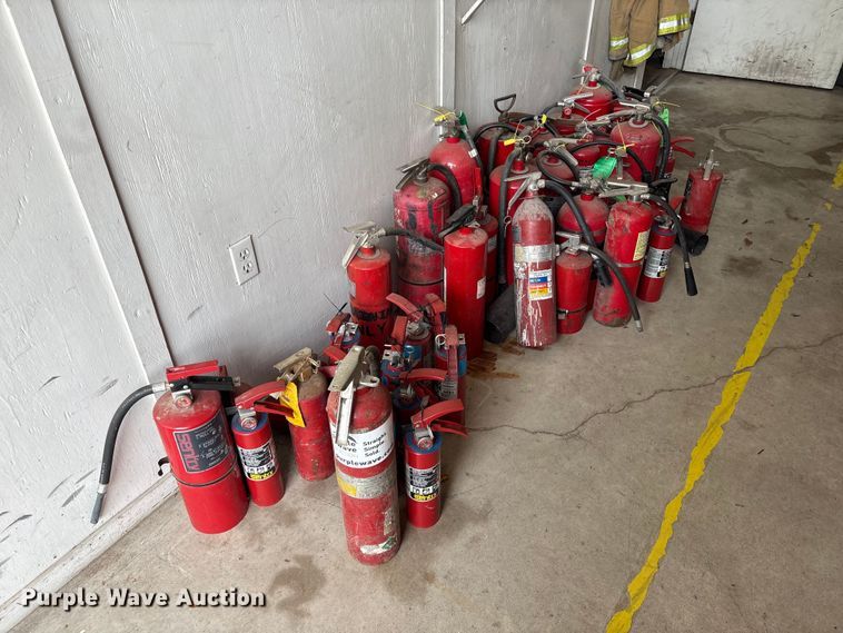 image for item FI0221 Approximately (35) fire extinguisher