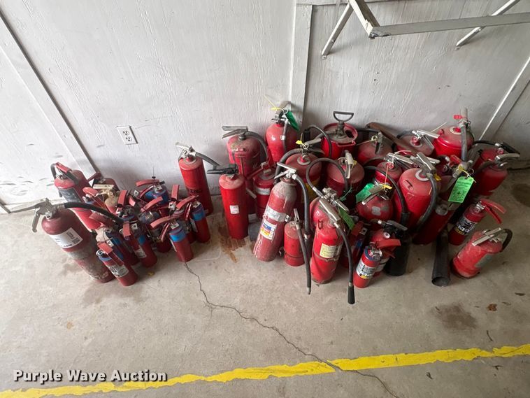 image for item FI0221 Approximately (35) fire extinguisher