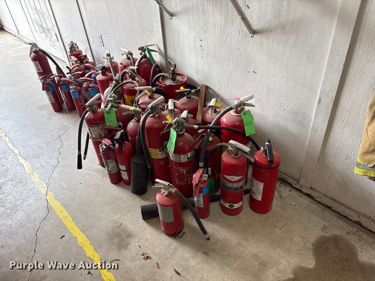 image for item FI0221 Approximately (35) fire extinguisher