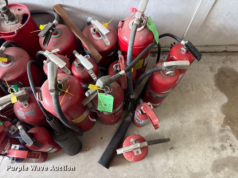 image for item FI0221 Approximately (35) fire extinguisher