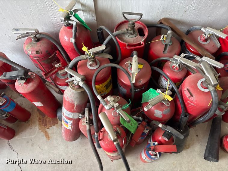image for item FI0221 Approximately (35) fire extinguisher