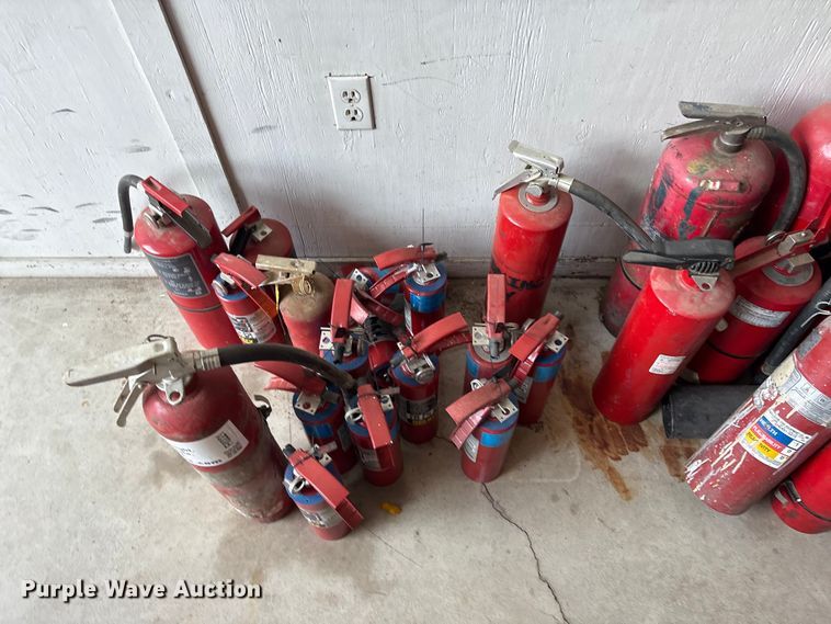 image for item FI0221 Approximately (35) fire extinguisher