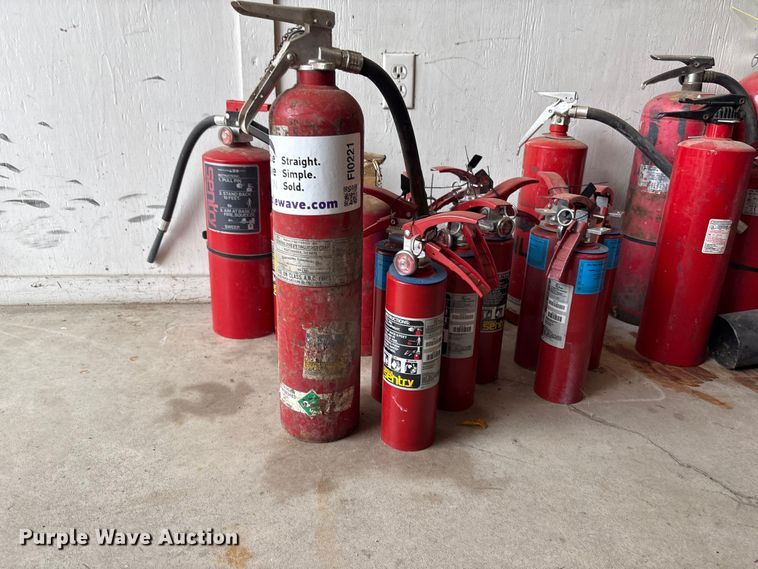 image for item FI0221 Approximately (35) fire extinguisher