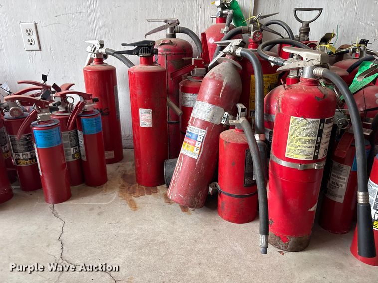 image for item FI0221 Approximately (35) fire extinguisher