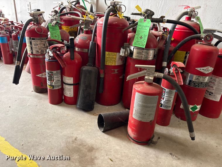 image for item FI0221 Approximately (35) fire extinguisher