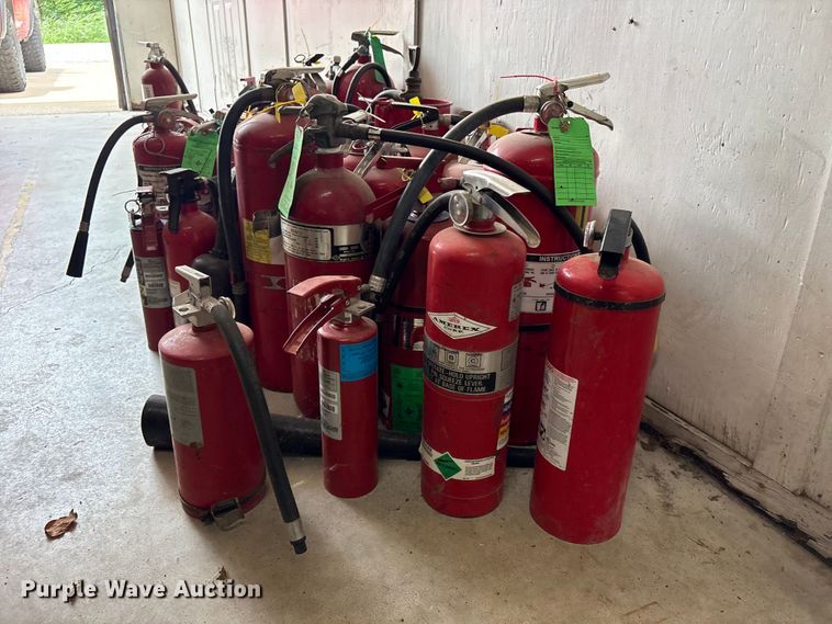 image for item FI0221 Approximately (35) fire extinguisher