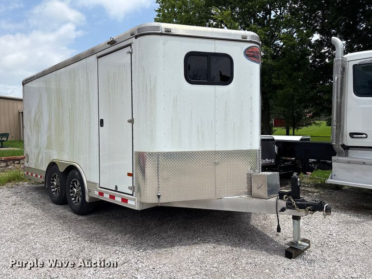 image for item FI0222 2015 Sundowner enclosed cargo trailer