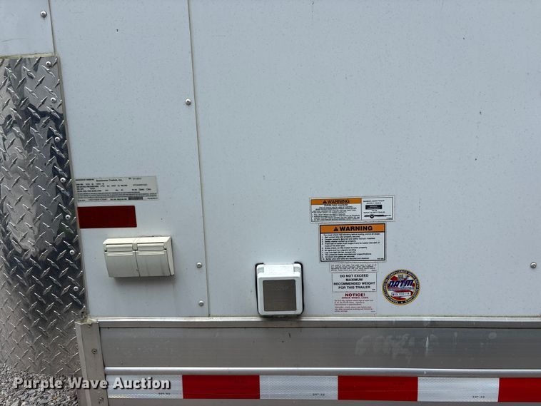 image for item FI0222 2015 Sundowner enclosed cargo trailer
