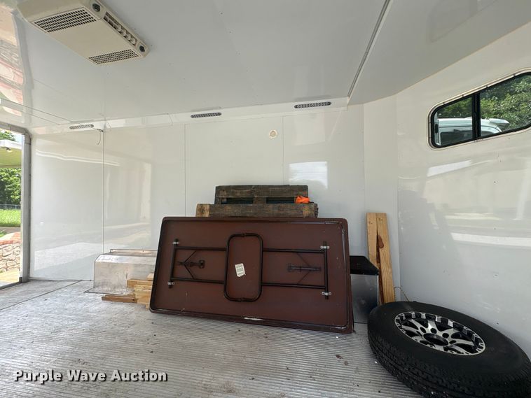 image for item FI0222 2015 Sundowner enclosed cargo trailer