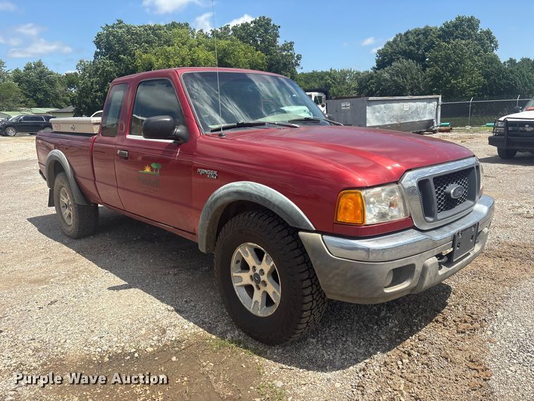 image for item FI0226 2004 Ford Ranger Ext. Cab pickup truck