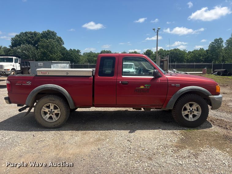 image for item FI0226 2004 Ford Ranger Ext. Cab pickup truck