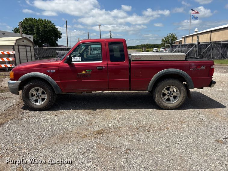 image for item FI0226 2004 Ford Ranger Ext. Cab pickup truck