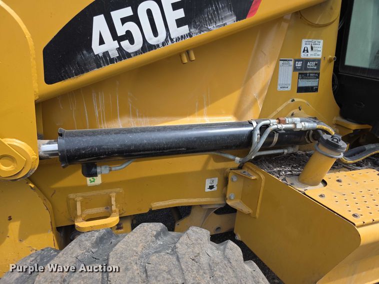 image for item FI0954 2011 Caterpillar 450E backhoe
