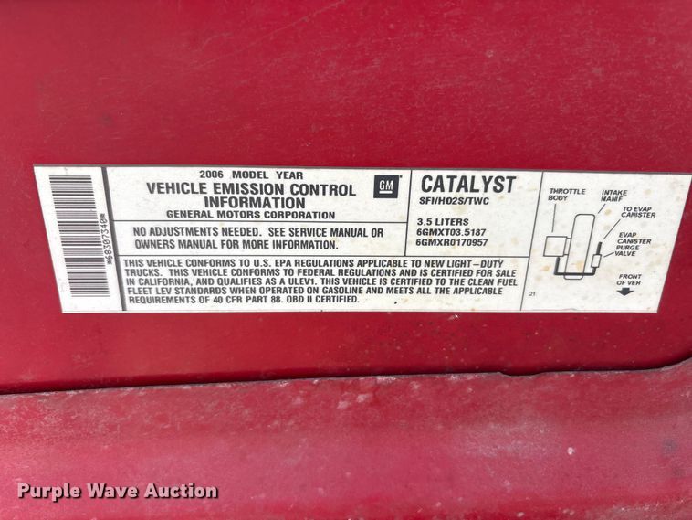 image for item FK1447 2006 Chevrolet Colorado Crew Cab pickup truck