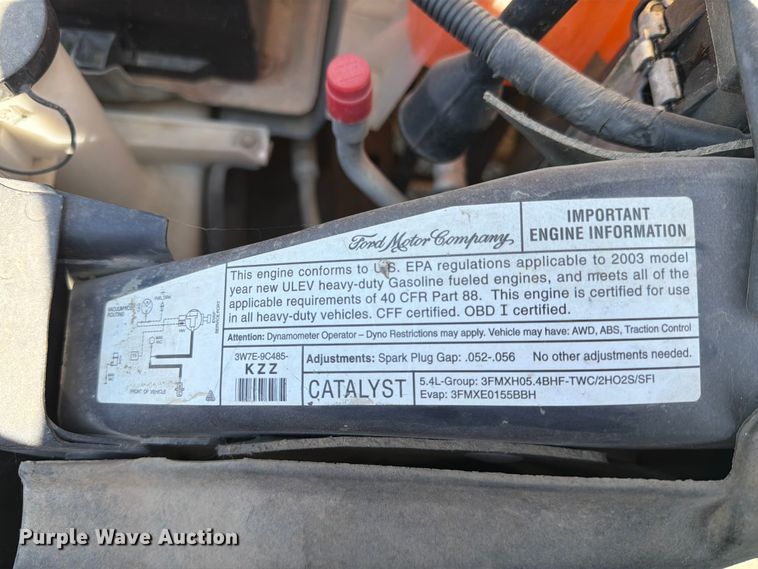 image for item NA9507 2003 Ford F350 Super Duty Crew Cab pickup truck