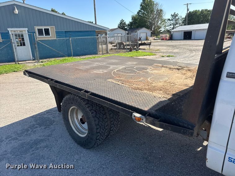image for item NA9528 1991 Chevrolet C3500 dump flatbed pickup truck