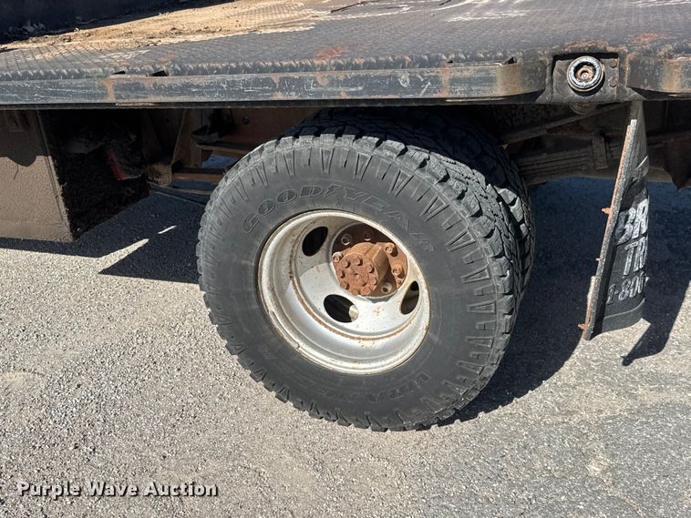image for item NA9528 1991 Chevrolet C3500 dump flatbed pickup truck