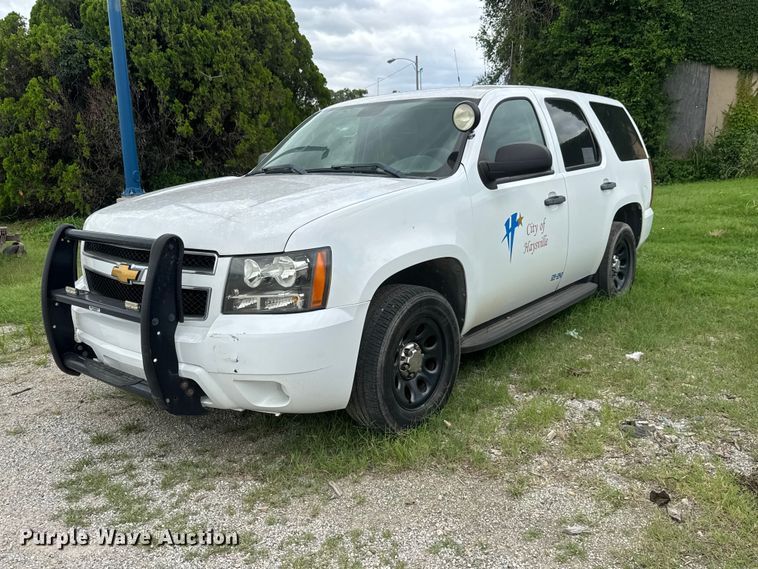image for item NA9530 2012 Chevrolet Tahoe Police SUV