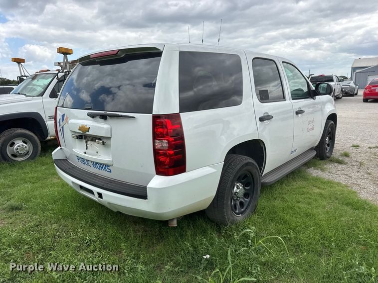 image for item NA9530 2012 Chevrolet Tahoe Police SUV