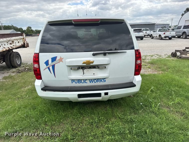 image for item NA9530 2012 Chevrolet Tahoe Police SUV