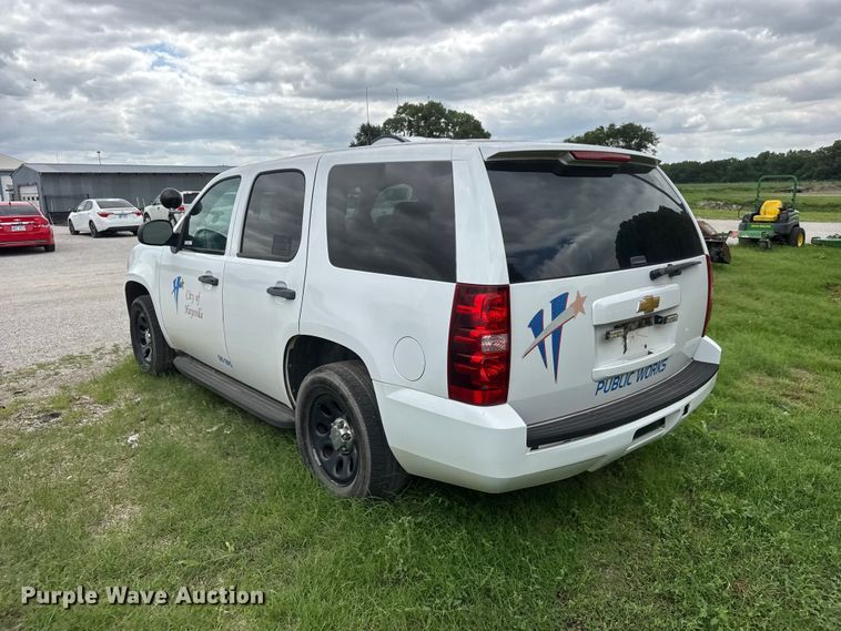 image for item NA9530 2012 Chevrolet Tahoe Police SUV