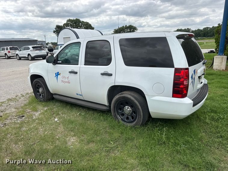 image for item NA9530 2012 Chevrolet Tahoe Police SUV