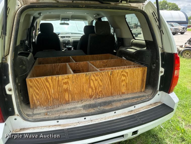 image for item NA9530 2012 Chevrolet Tahoe Police SUV