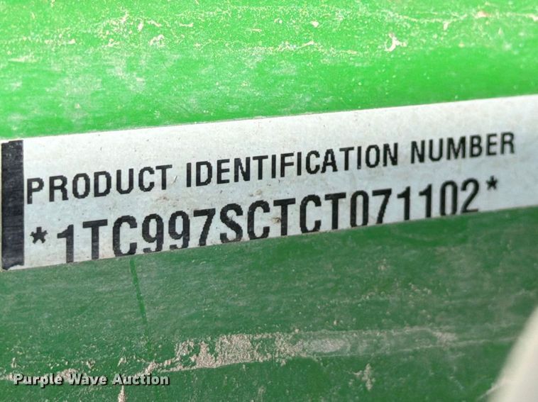 image for item NA9536 John Deere 997 ZTR lawn mower