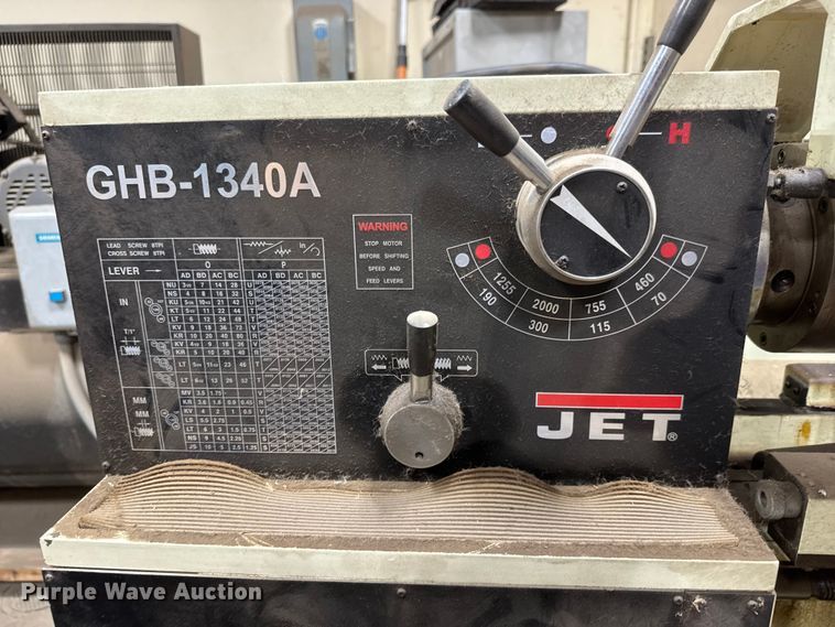 image for item NA9538 Jet GHB-1340A lathe